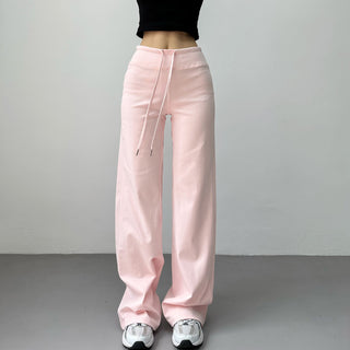slim straight pants