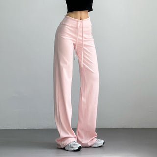 slim straight pants