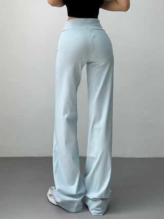 slim straight pants