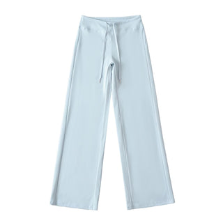 slim straight pants