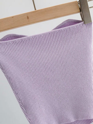 knit tube top