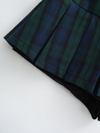 plaid miniskirt