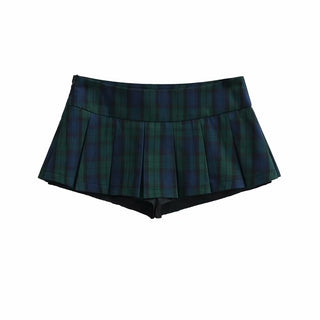 plaid miniskirt