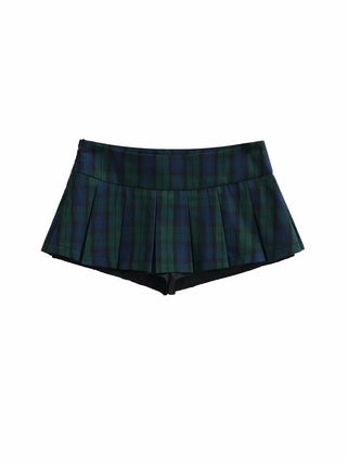 plaid miniskirt