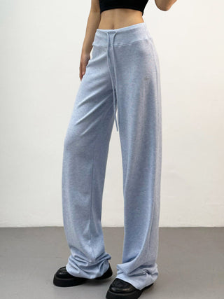 drawstring wide pants