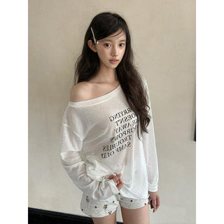 sheer long sleeve