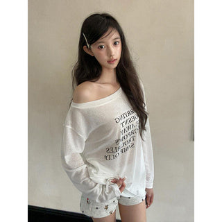 sheer long sleeve