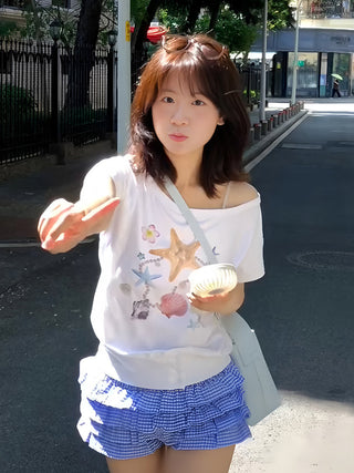 white off-shoulder