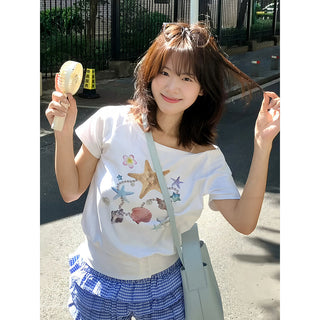 white off-shoulder