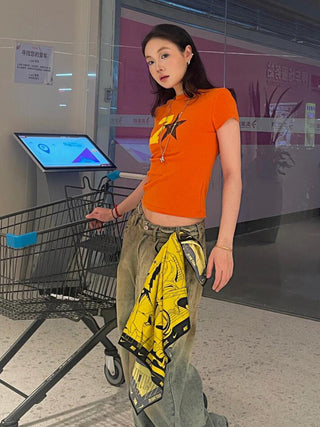 retro XINGX Tops