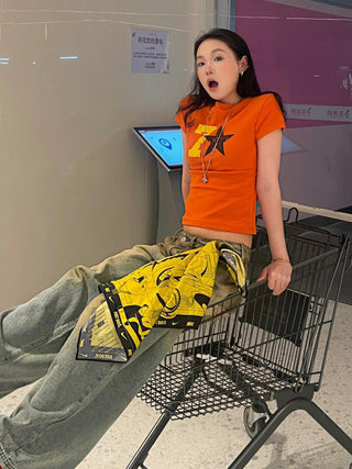 retro XINGX Tops