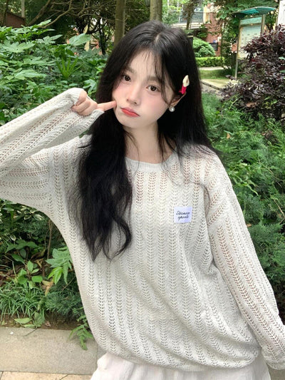 lace sun shirt