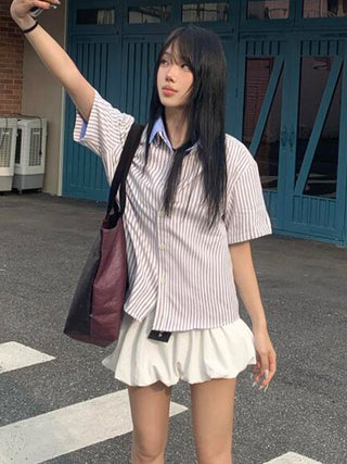 double stripe shirt