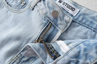 denim hip skirt