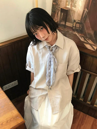 cuff fold shirt