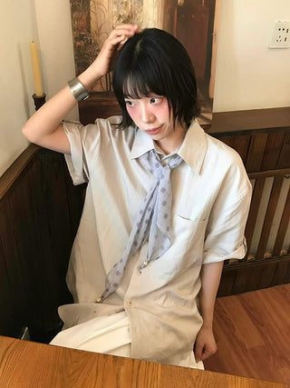 cuff fold shirt
