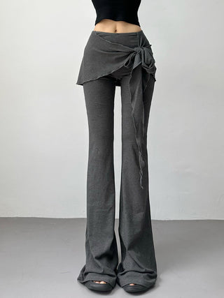 ruffle yoga pants