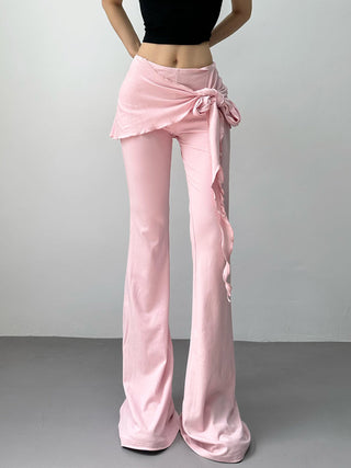 ruffle yoga pants