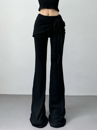 ruffle yoga pants