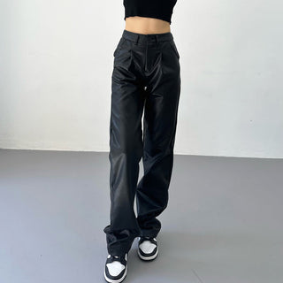 cool leather pants