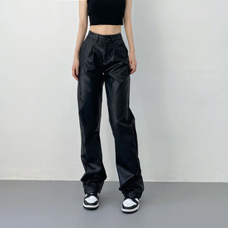 cool leather pants