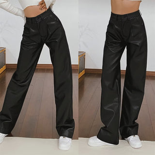 cool leather pants