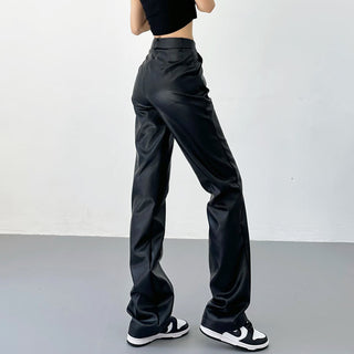 cool leather pants