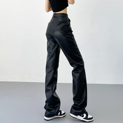 cool leather pants