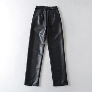 cool leather pants