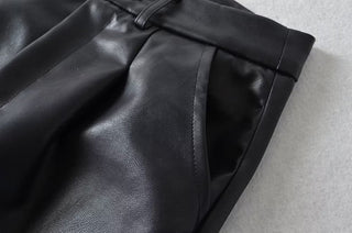 cool leather pants