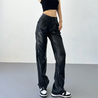 cool leather pants
