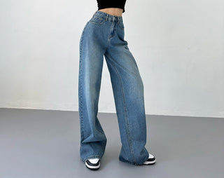 high waist jeans