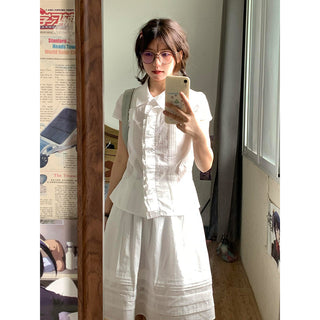 white suit set