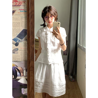 white suit set