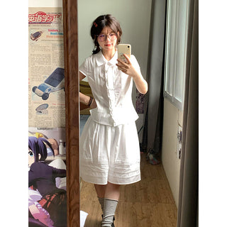 white suit set