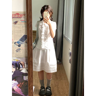 white suit set