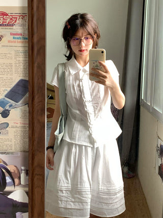 white suit set