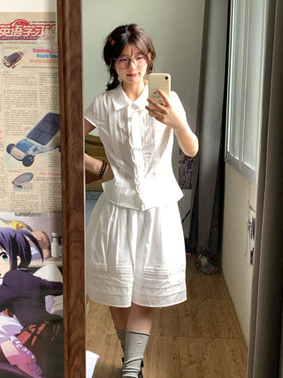 white suit set