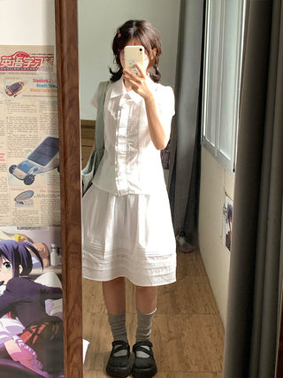 white suit set