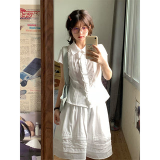white suit set
