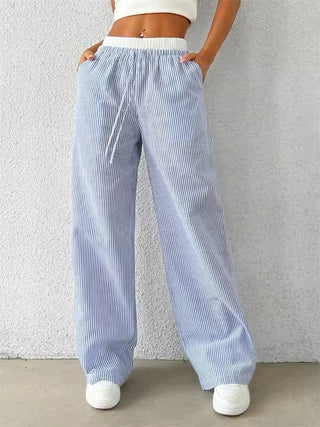 Striped Pink Pants