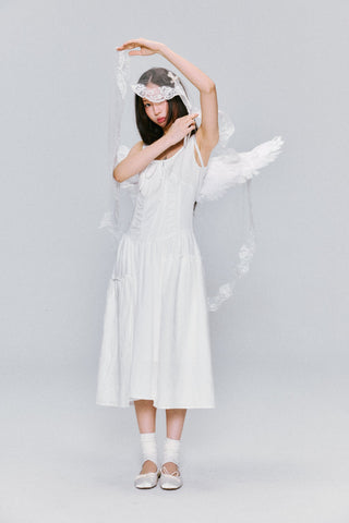 [YAWHAT] camisole suspender dress
