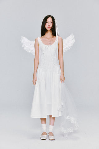 [YAWHAT] camisole suspender dress