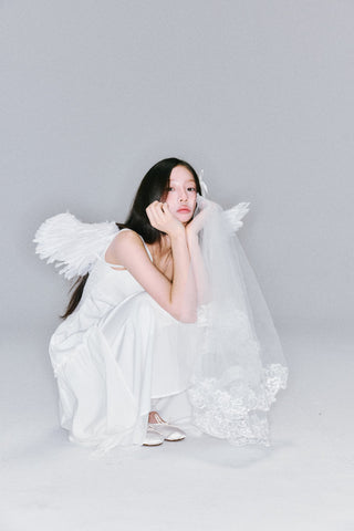 [YAWHAT] camisole suspender dress