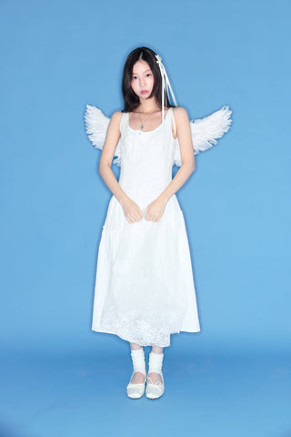 [YAWHAT] camisole suspender dress