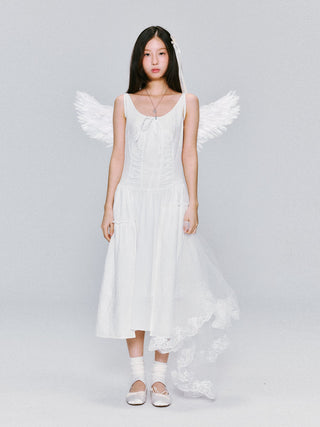 [YAWHAT] camisole suspender dress