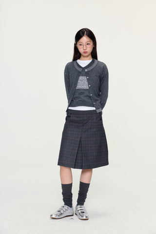 [YAWHAT] wool knit cardigan