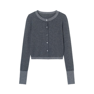 [YAWHAT] wool knit cardigan