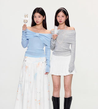 [YAWHAT] shawl halter dress