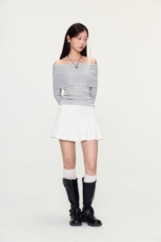 [YAWHAT] shawl halter dress
